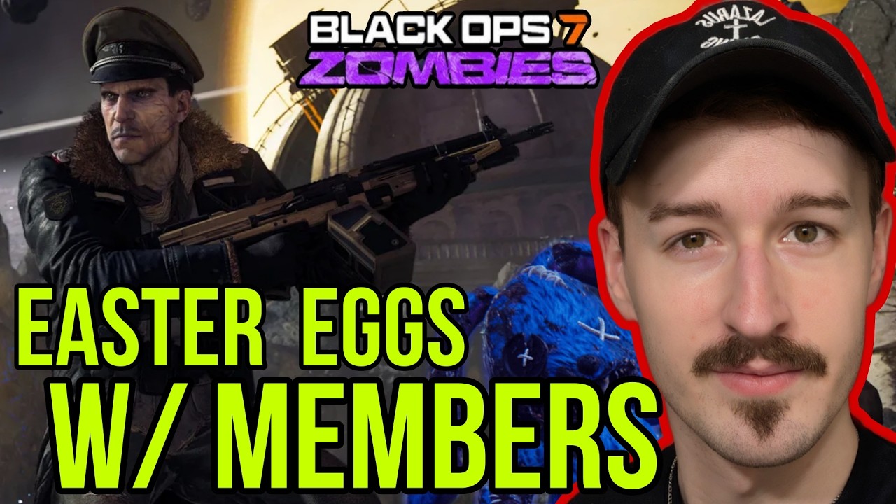 EASTER EGGS W/ MEMBERS - 'BLACK OPS 7' - ZOMBIES!