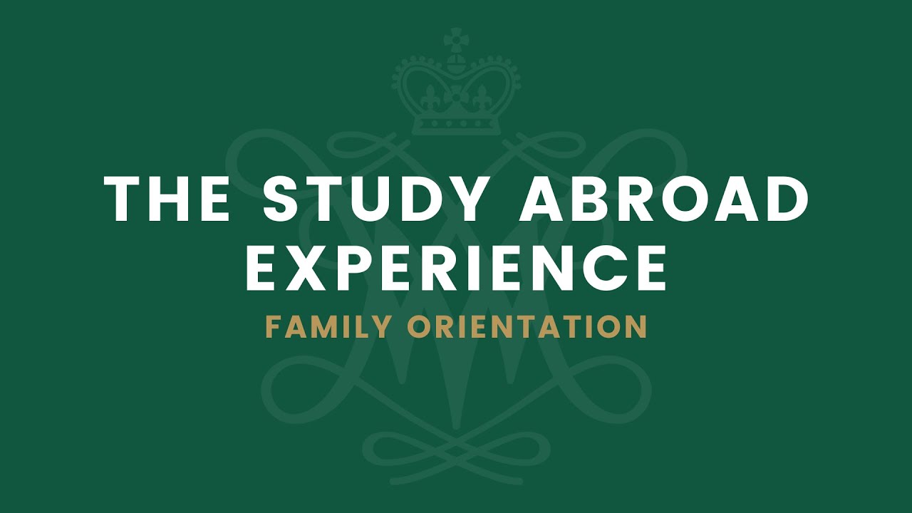 The Study Abroad Experience - Fall '25