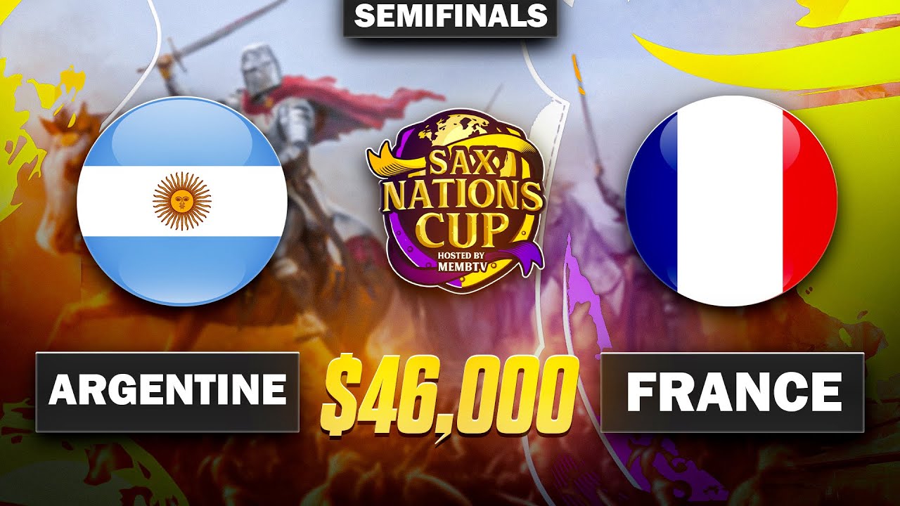 $50.000 - NATION CUP - FRANCE vs ARGENTINE - DEMI FINALE