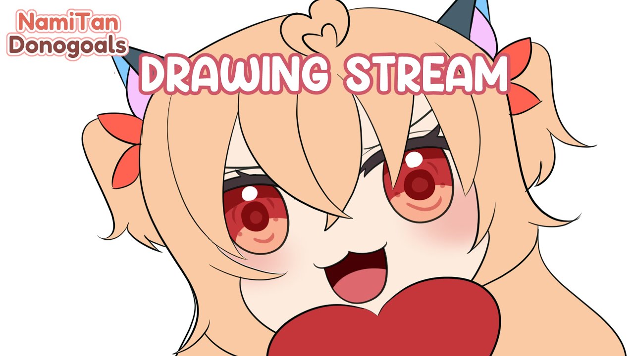 【DRAWING STREAM】Mau namatin 2 stiker lagi kalo bisa 【NAMITAN DONOGOALS #23】