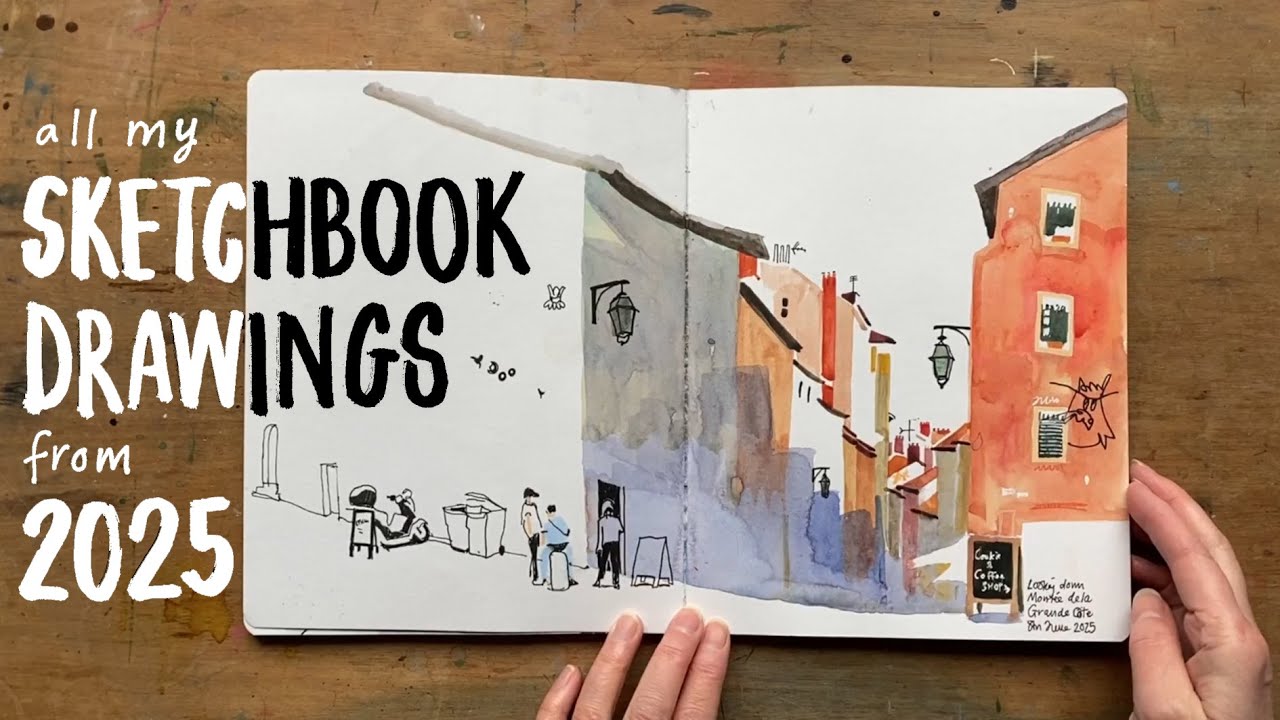Sketchbook tour - 2025