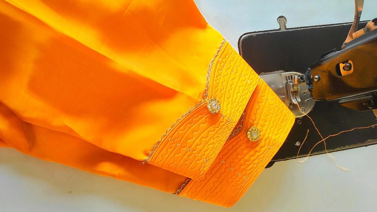   एक और खुबसूरत सलवार पोहचा डिजाइन | latest salwar mohri design | cutting and stitching #diy 