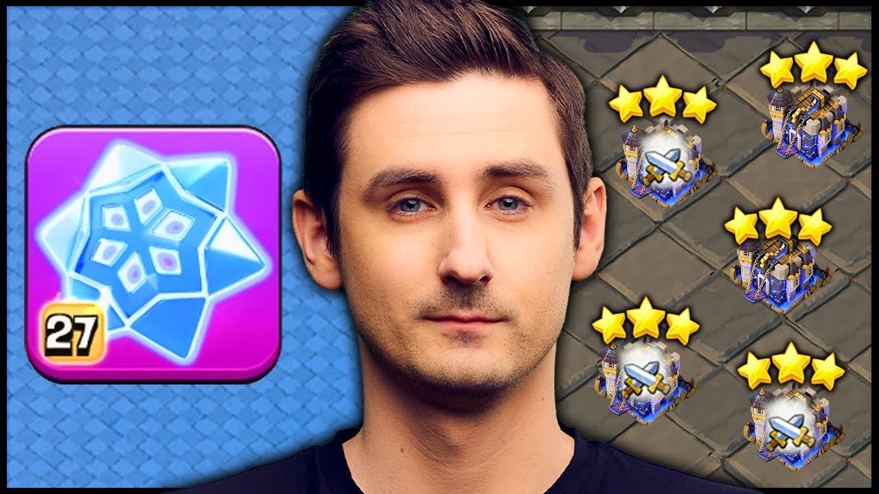 1st War Using NEW Frost Flake Epic Ability in Clash of Clans!