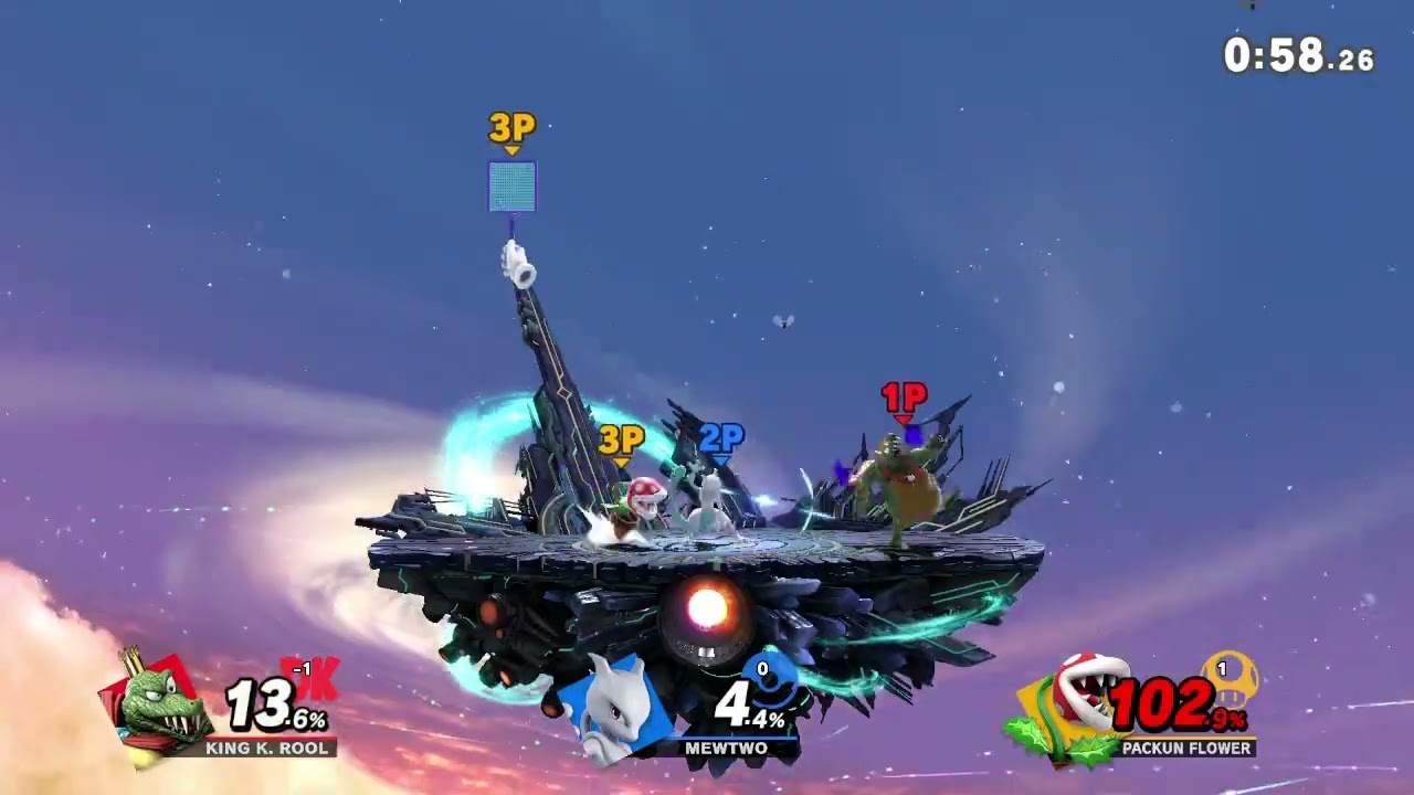 スマブラSP リプレイ タイム制 13219 [26年03月分]【ミュウツー 激戦 2P自分】