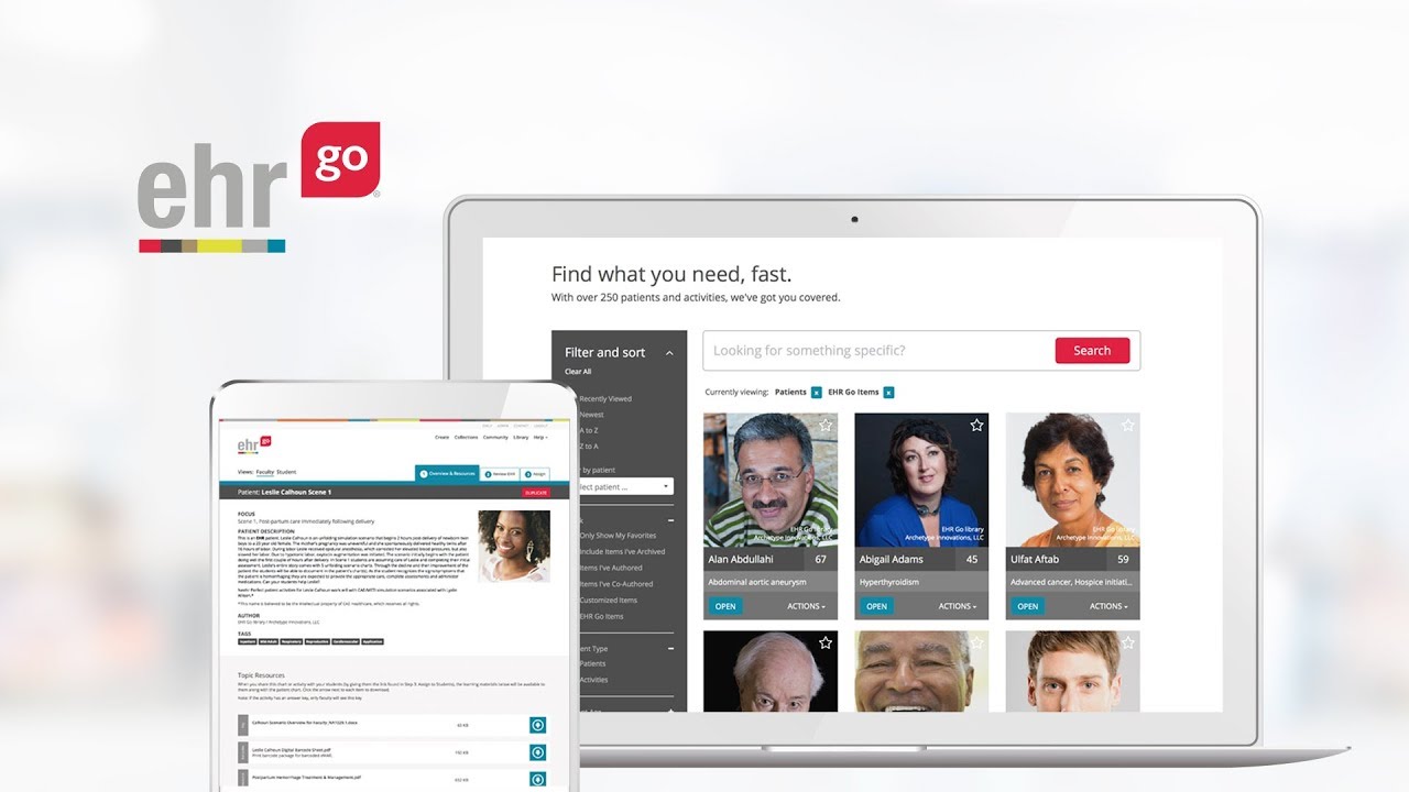 Take a Tour of EHR Go