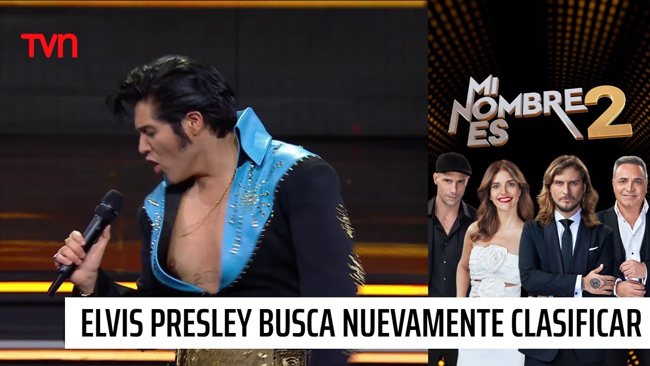 Elvis Presley prende el escenario con 