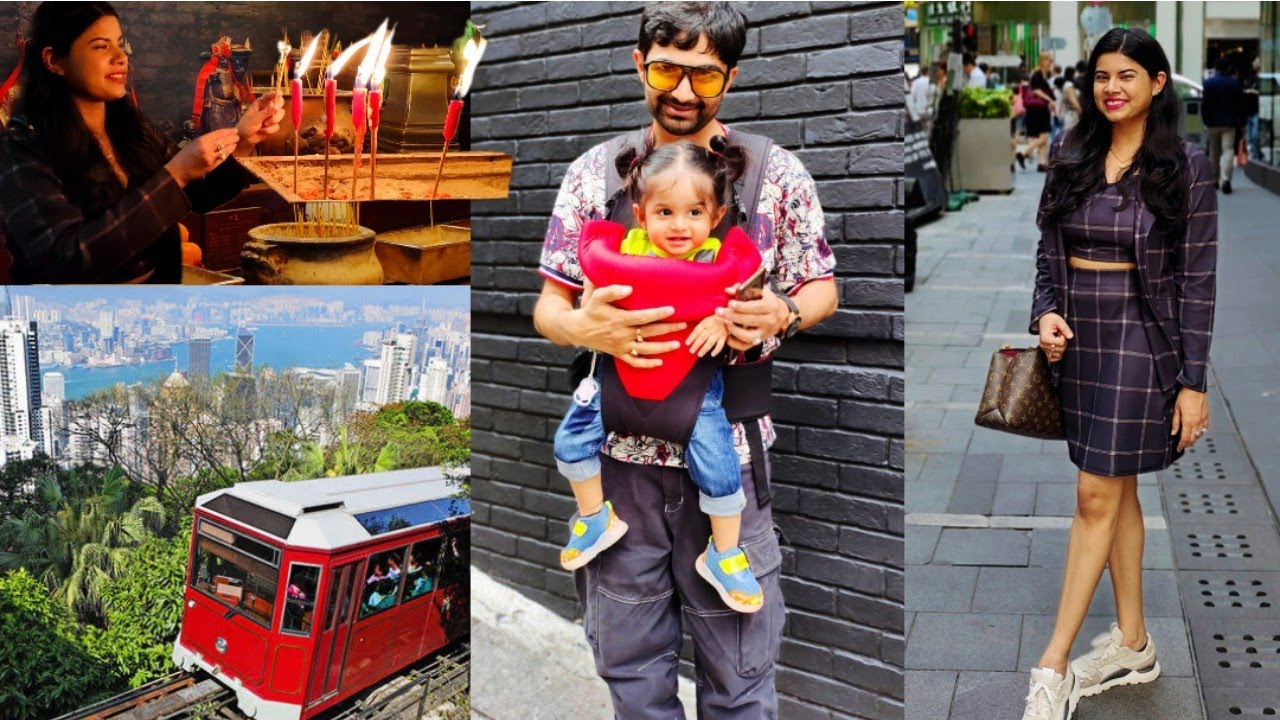 Unexpected happened at Temple😲 Hongkong Peak and shopping | VLOG