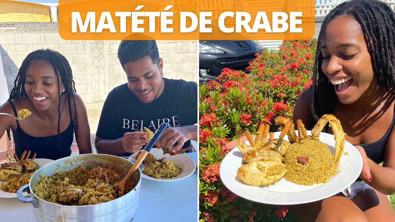 GUADELOUPE VLOG #29 : ON FAIT UN MATÉTÉ DE CRABE AVEC MAMIE POUR PAQUES ! UN DELICE !