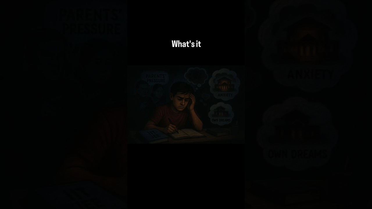 What's it ? Parents expectations, Mock text marks, your own dreams !!