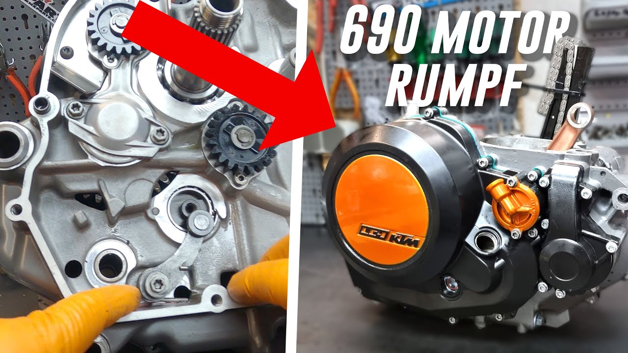 KTM 690 Motor selbst Instandsetzen (Rumpf) Teil 4