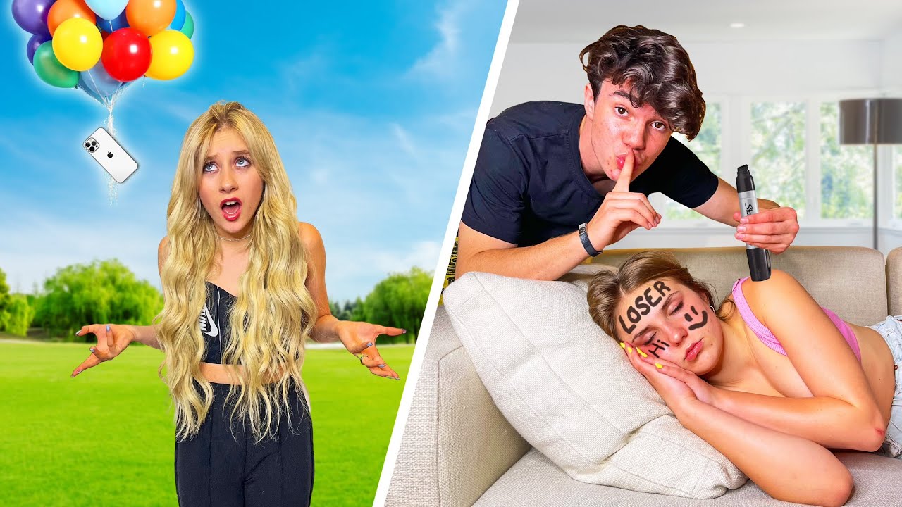 10 WAYS TO PRANK YOUR FRIENDS! **bad idea** |Jentzen Ramirez