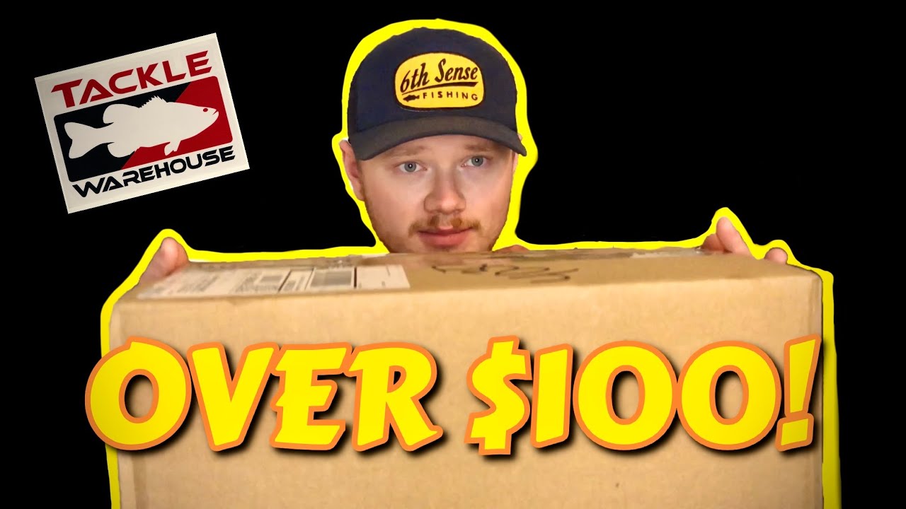 Tackle Warehouse Unboxing! 6th Sense Fishing Lures! Abu Garcia Max Pro Spinning Reel! Over $100!