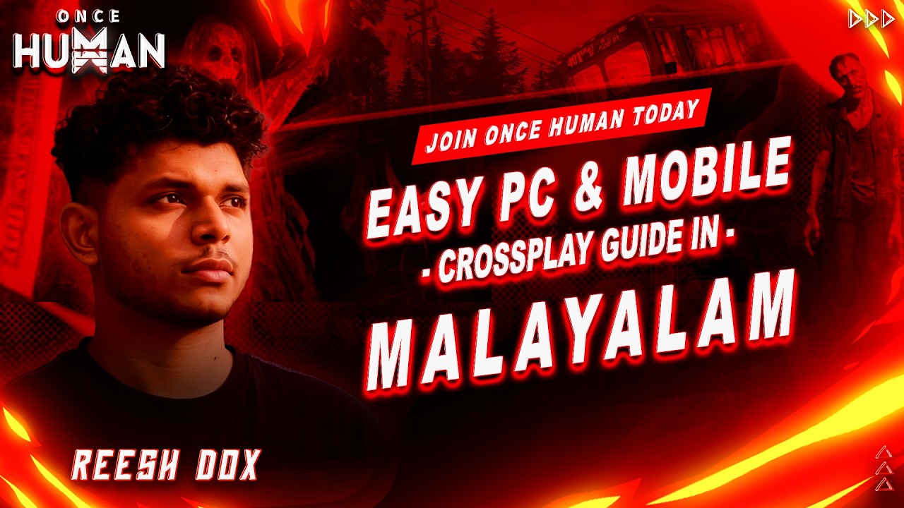 Once Human: How to Join PC & Mobile Crossplay - First Guide in Malayalam