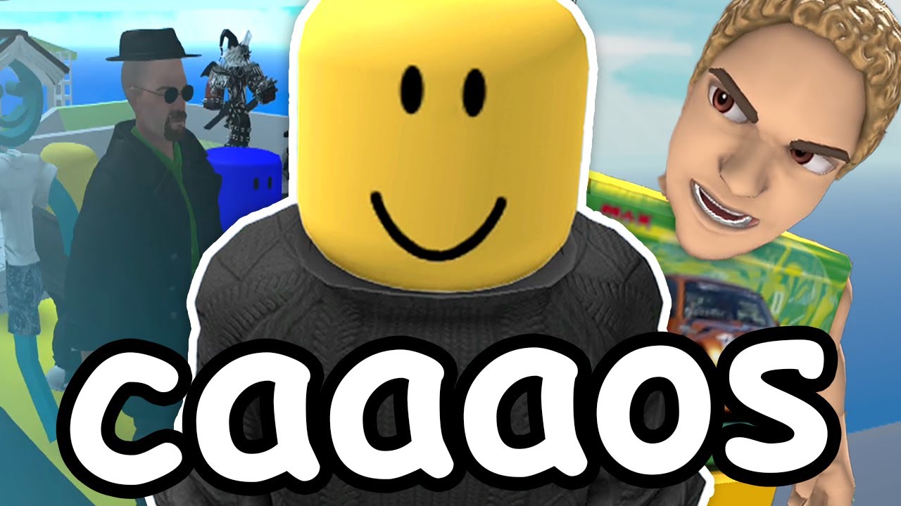 vivendo um CAOS TOTAL no roblox
