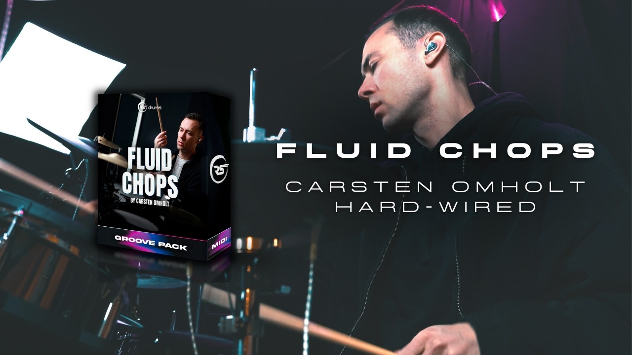 Fluid Chops | Carsten Omholt - Hard-Wired (Dave Weckl)