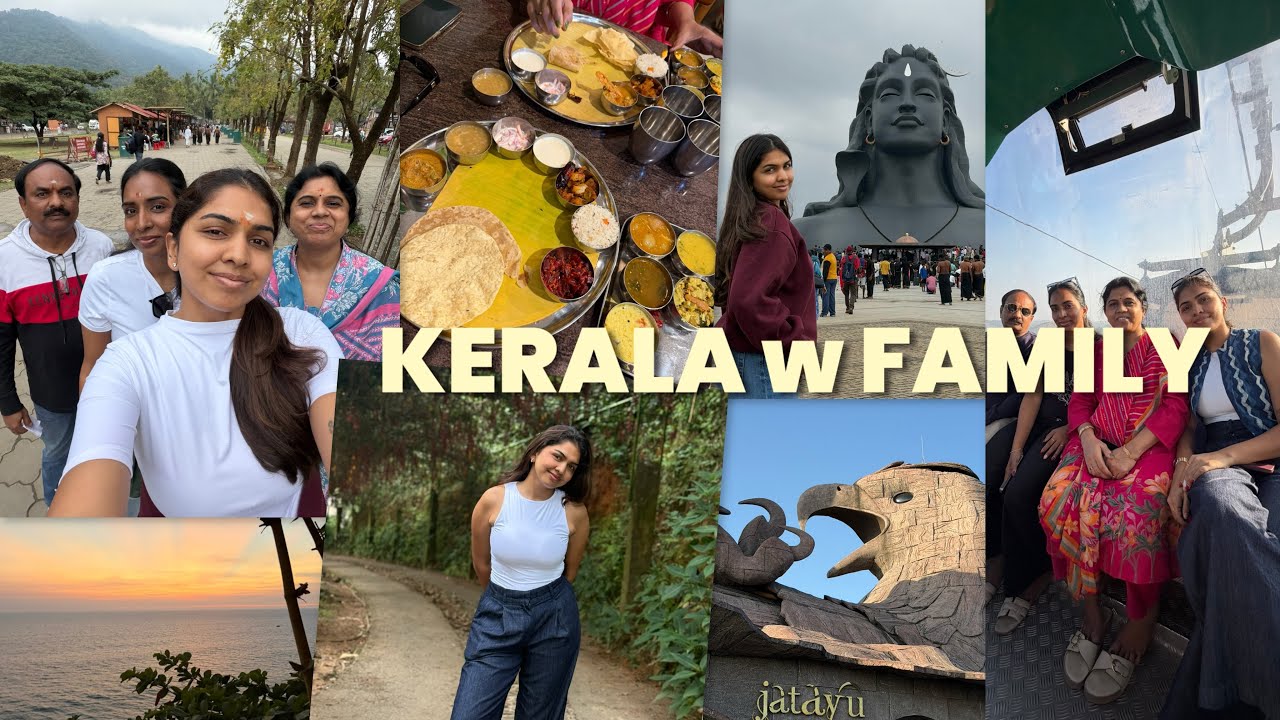 Telugu Family takes over Kerala | Vlog