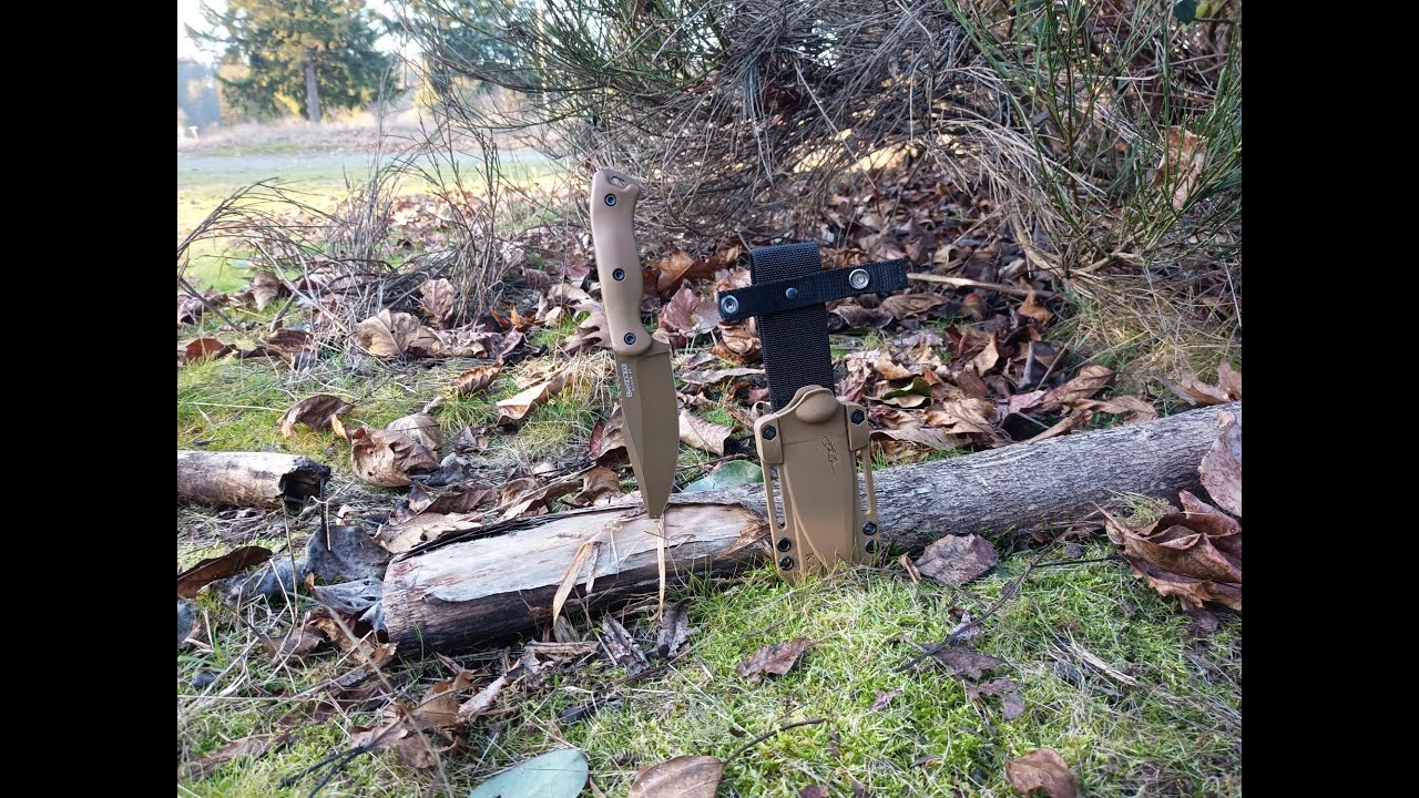 CUCHILLO TACTICO MILITAR KABAR BK18 BECKER HARPOON. VIDEO EN ESPANOL