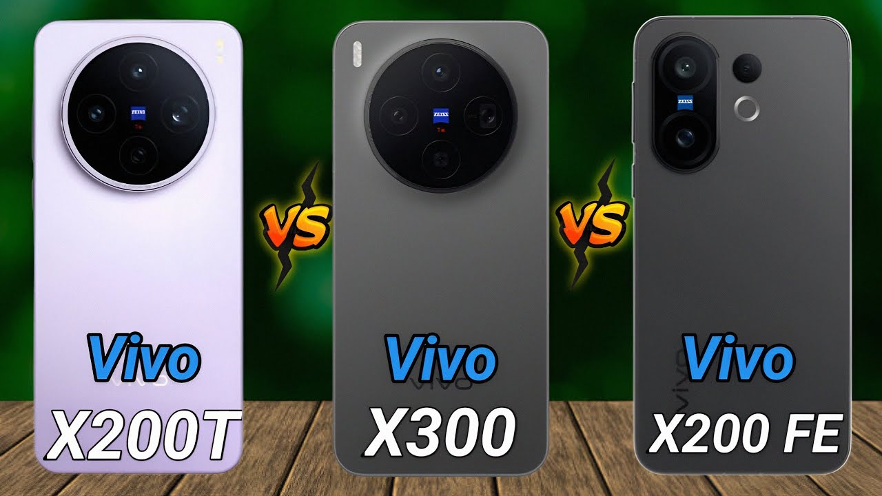 vivo X200T vs vivo X300 vs vivo X200 FE - Full Comparison 🔥
