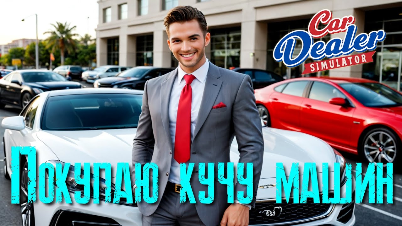Car Dealer Simulator Покупаю кучу машин [2К]✅