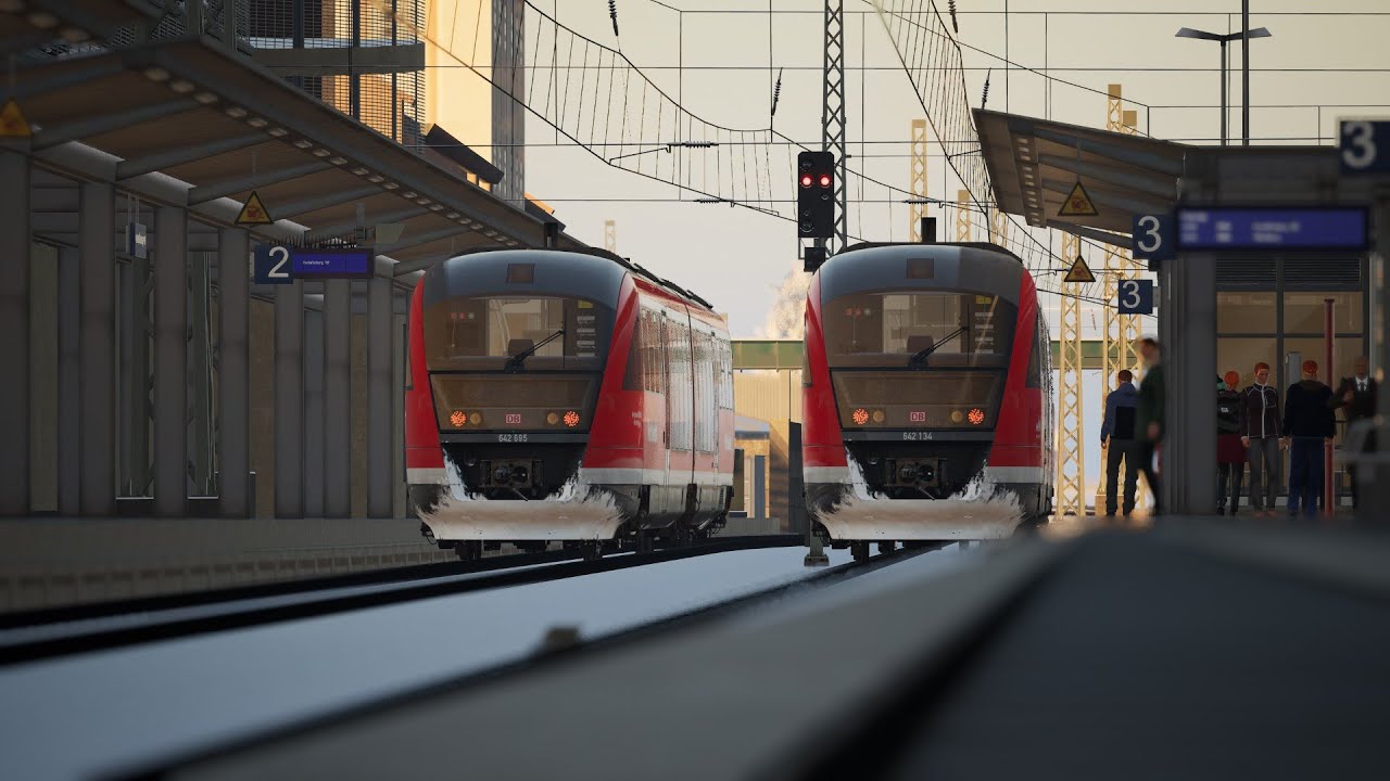 New Year Special | Aschaffenburg Hbf Timelapse | TSW5 Timelapse Maintalbahn | S04E02