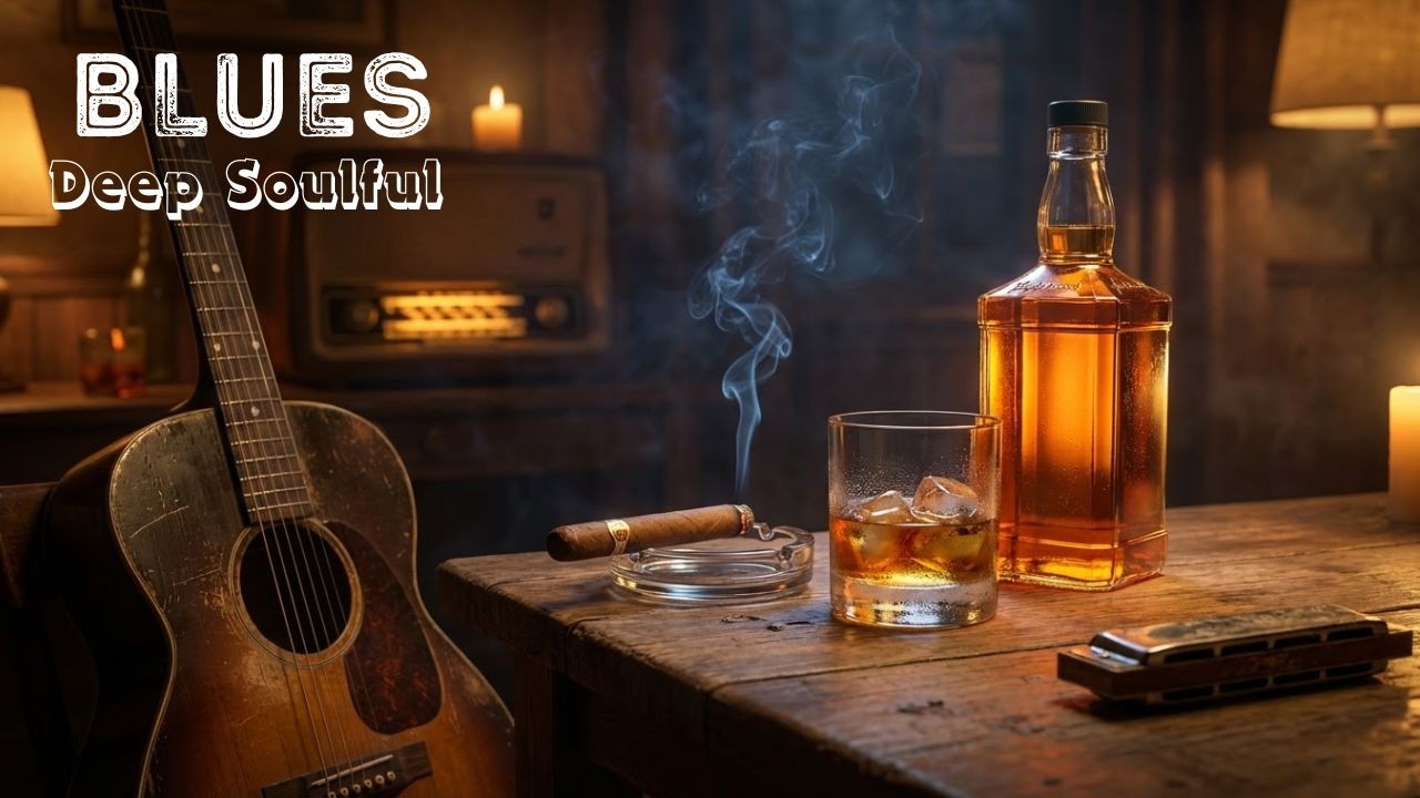Nightfall Blues – Whiskey & Guitar