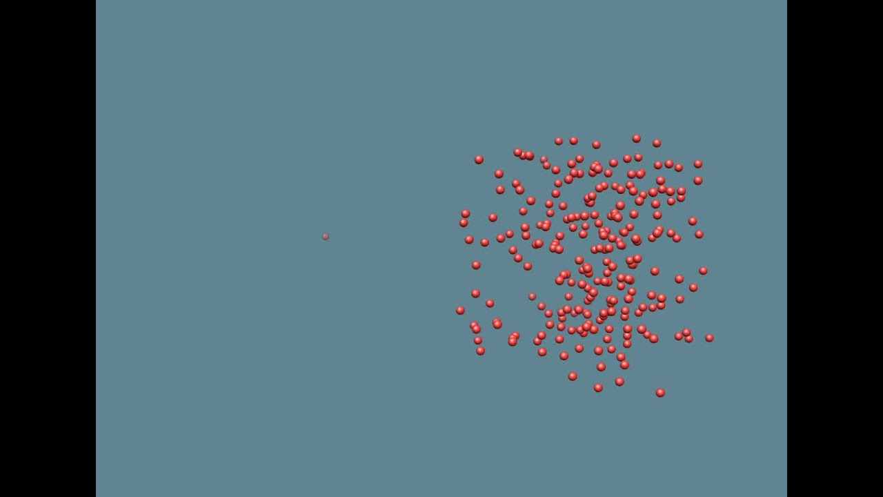Investigation on vapor-liquid equilibrium of Argon atoms by a Gibbs ensemble Monte Carlo simulation