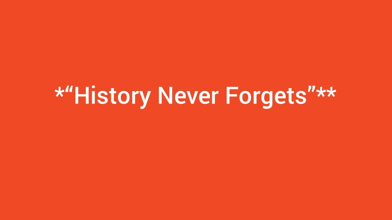 history never forgets, english new song 