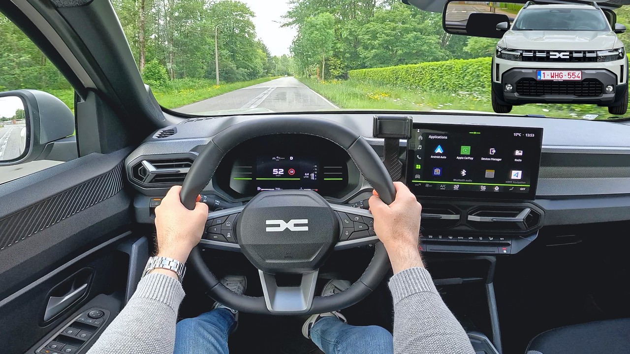 Dacia Duster 2026 POV Test Drive | Eco-G 120 hp Journey