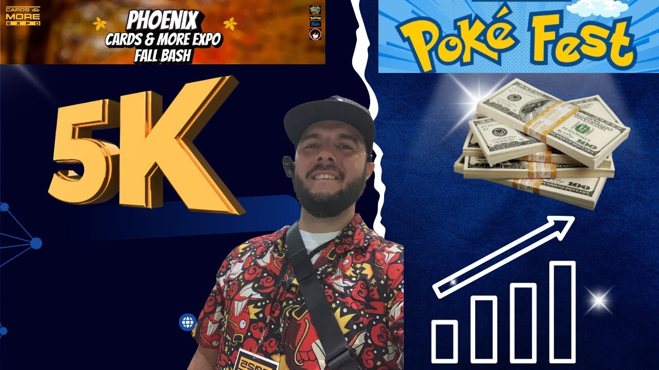 From $5K To $7500 in Pokémon Inventory After 2 Card Shows!!