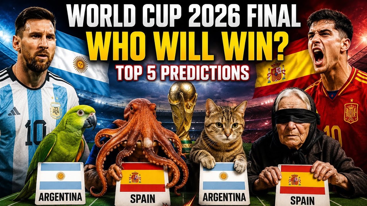 Argentina vs Spain Final 2026 🔥 Top 5 Predictions | Who Will Win the FIFA World Cup?