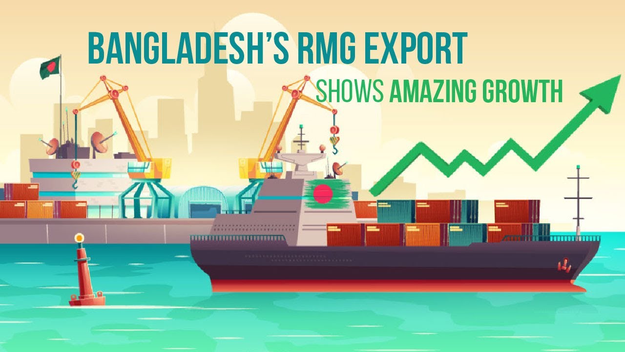 Bangladesh&rsquo;s RMG export shows amazing growth
