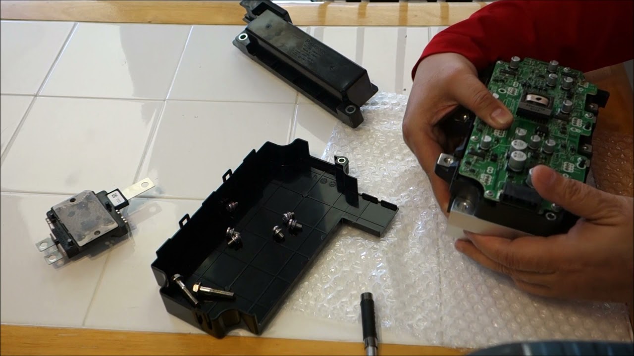 2012 Honda Civic Hybrid Inverter disassembly