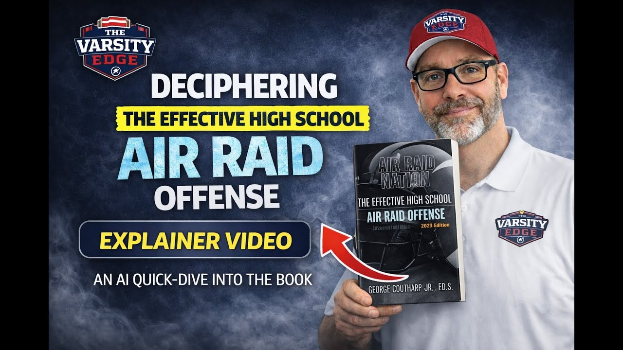 Deciphering the The Effective High School Air Raid Offense| Book by George Coltharp, Jr., Ed.S.