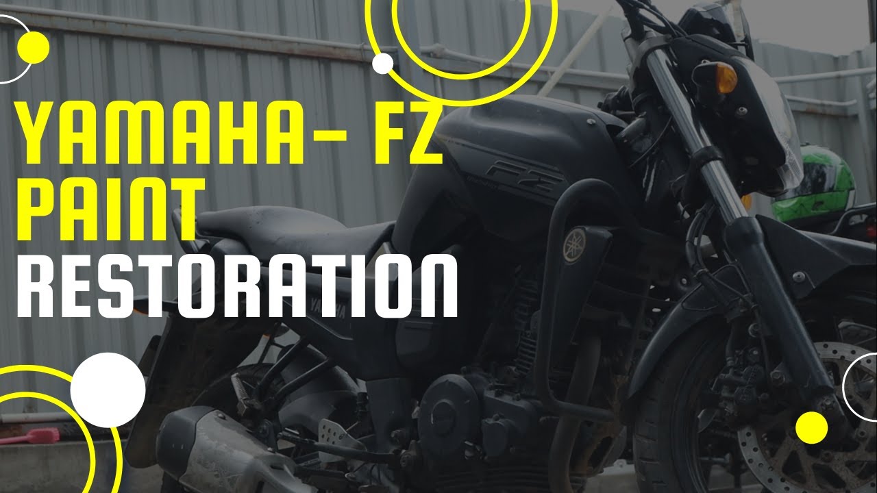 Yamaha  FZ Paint Restoration The Bling Detailing studio
