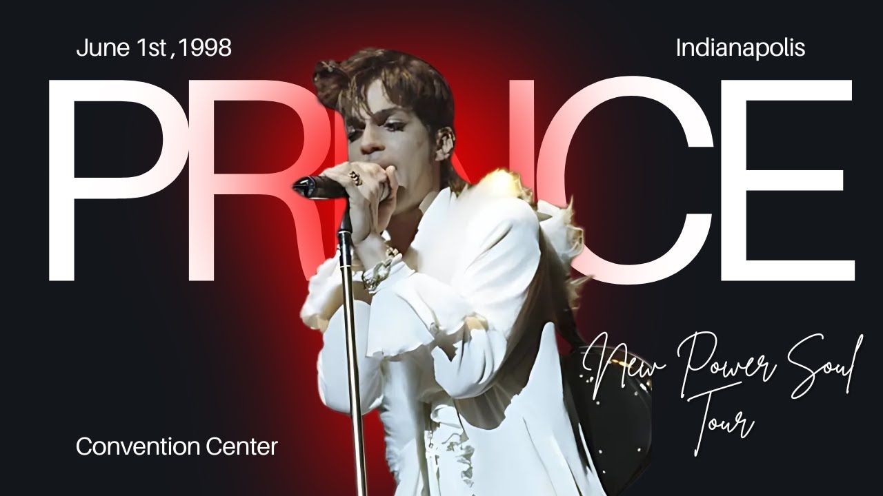 PRINCE FULL CONCERT  in Indianapolis – New Power Soul Tour, June 1st, 1998 |  ft. Chaka Khan & More!