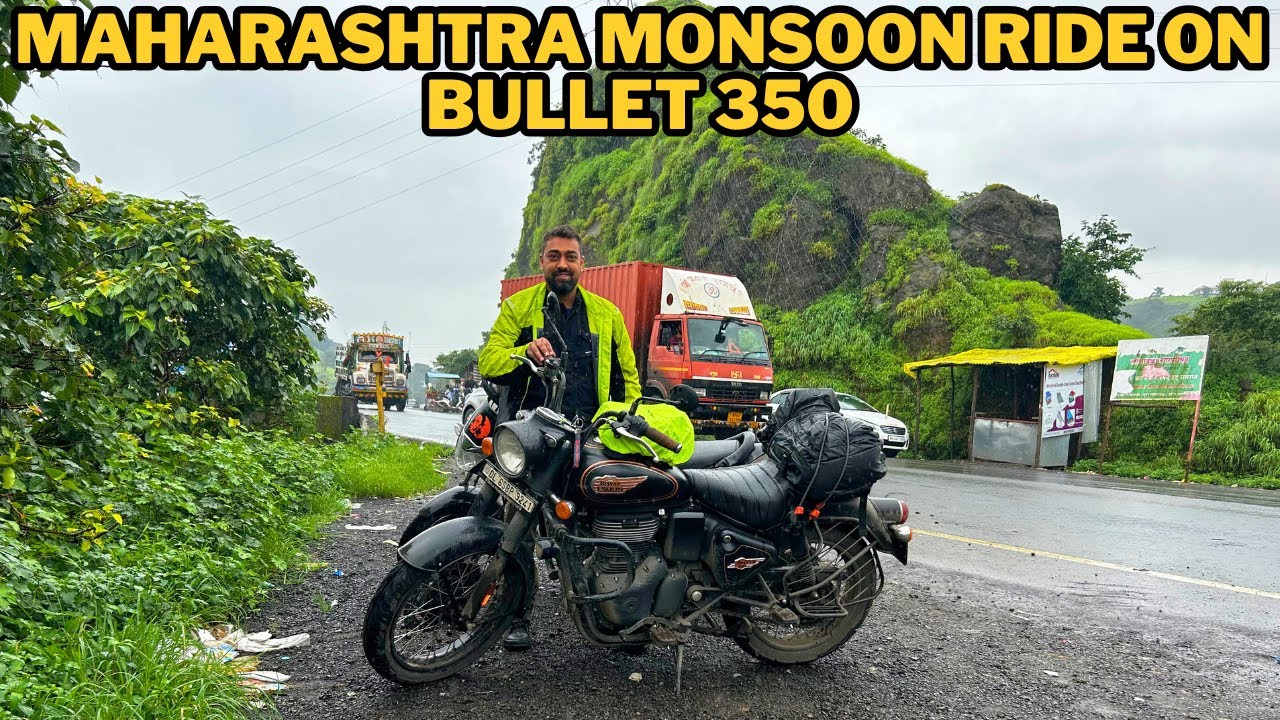 Finally Maharashtra Monsoon Ride on my Bullet 350