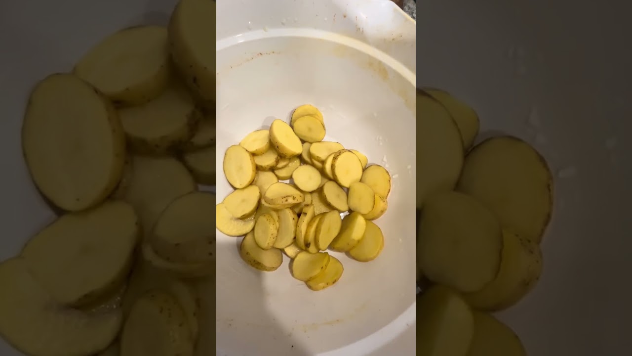 let’s make homemade scallop potatoes I miss you guys! 