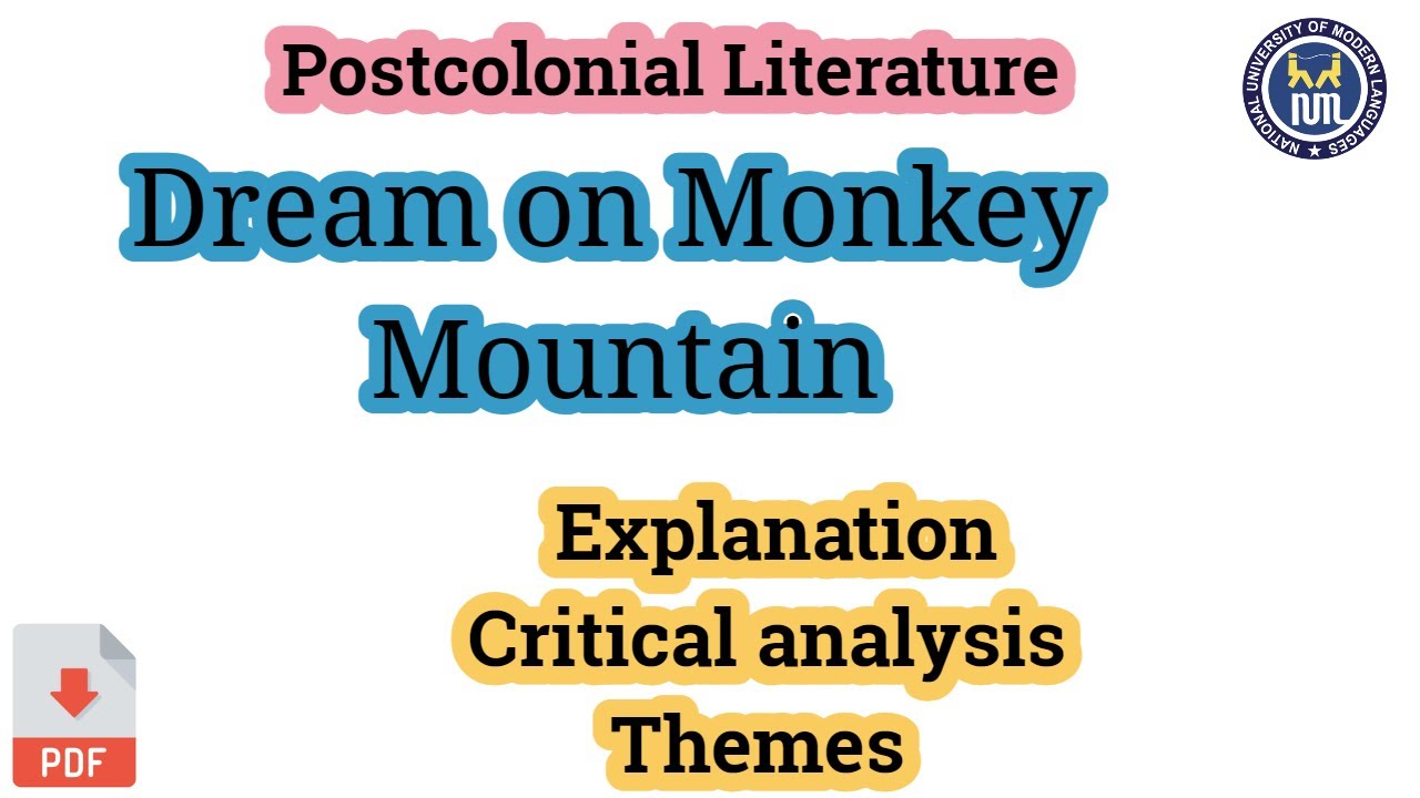 Summary of Dream on Monkey Mountain