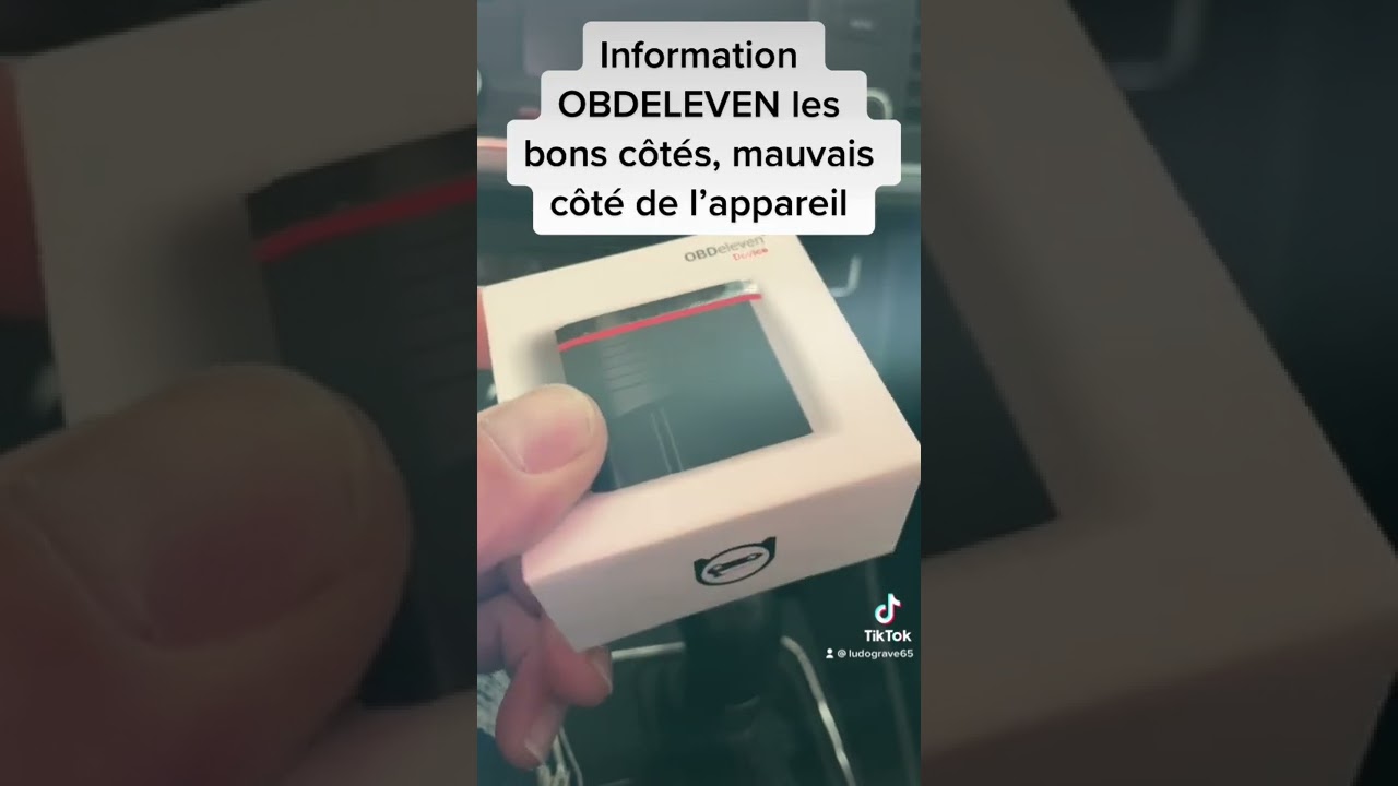 Information OBD eleven les bon côtés mauvais côté de l’appareil