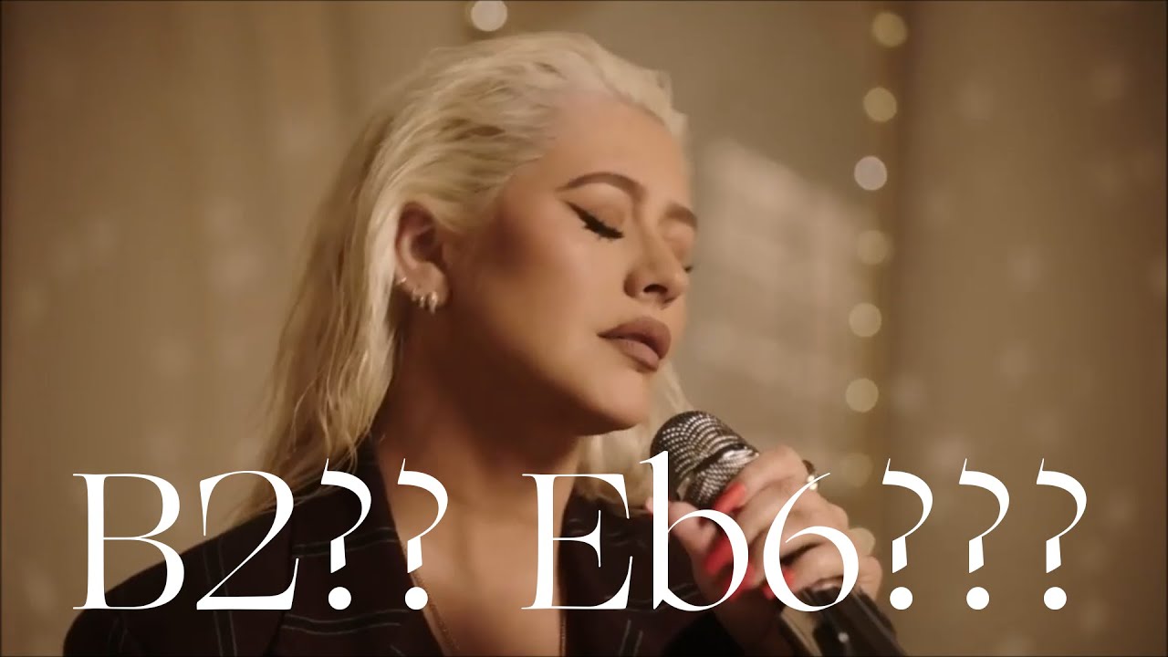 Christina Aguilera: Berkley Private Concert | Full VOCAL RANGE (2020)