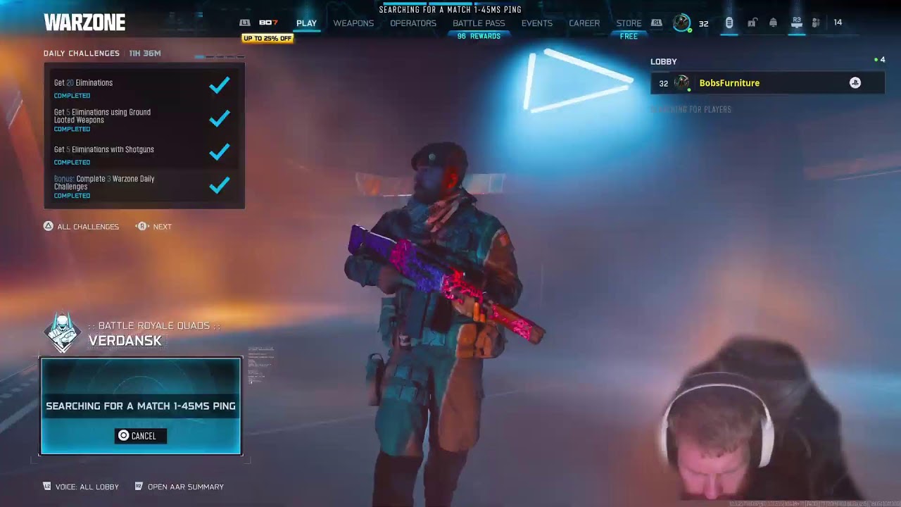 🔵Live Warzone with BobsFurniture🫡#Live #Fyp #Warzone #Like #Share #Subscribe #Hey