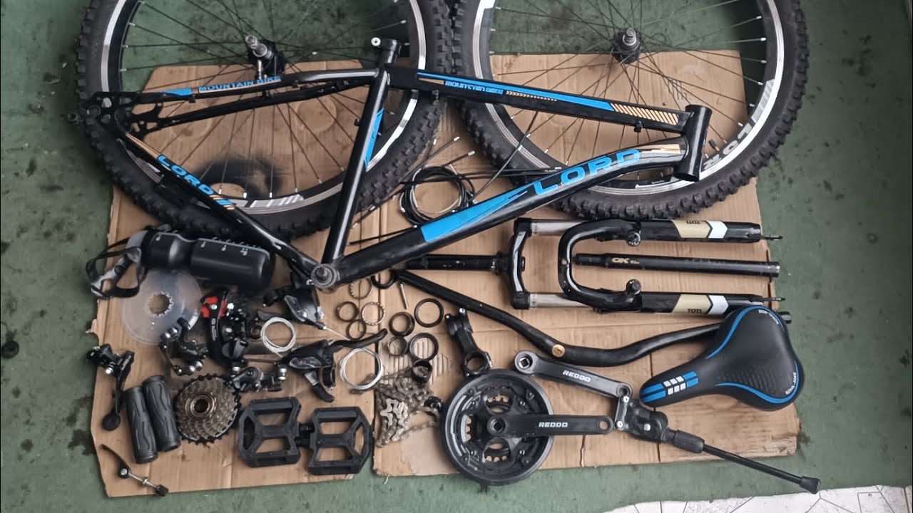Assembling a new bicycle