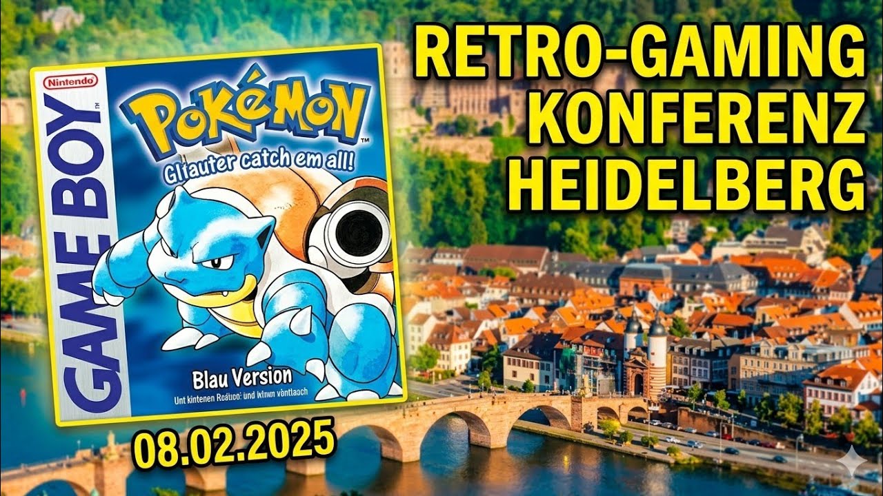 RetroGamesCon Heidelberg 08.02.2025 #pokemon #games #blaueedition #gamescon #retrogaming#heidelberg