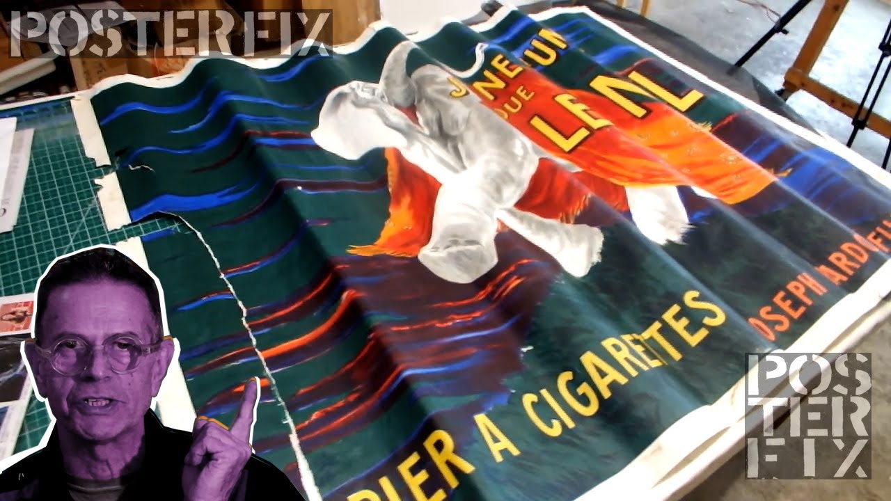 LINEN BACKING - LE NIL - Leonetto Cappiello - Vintage 1912 Poster Fix