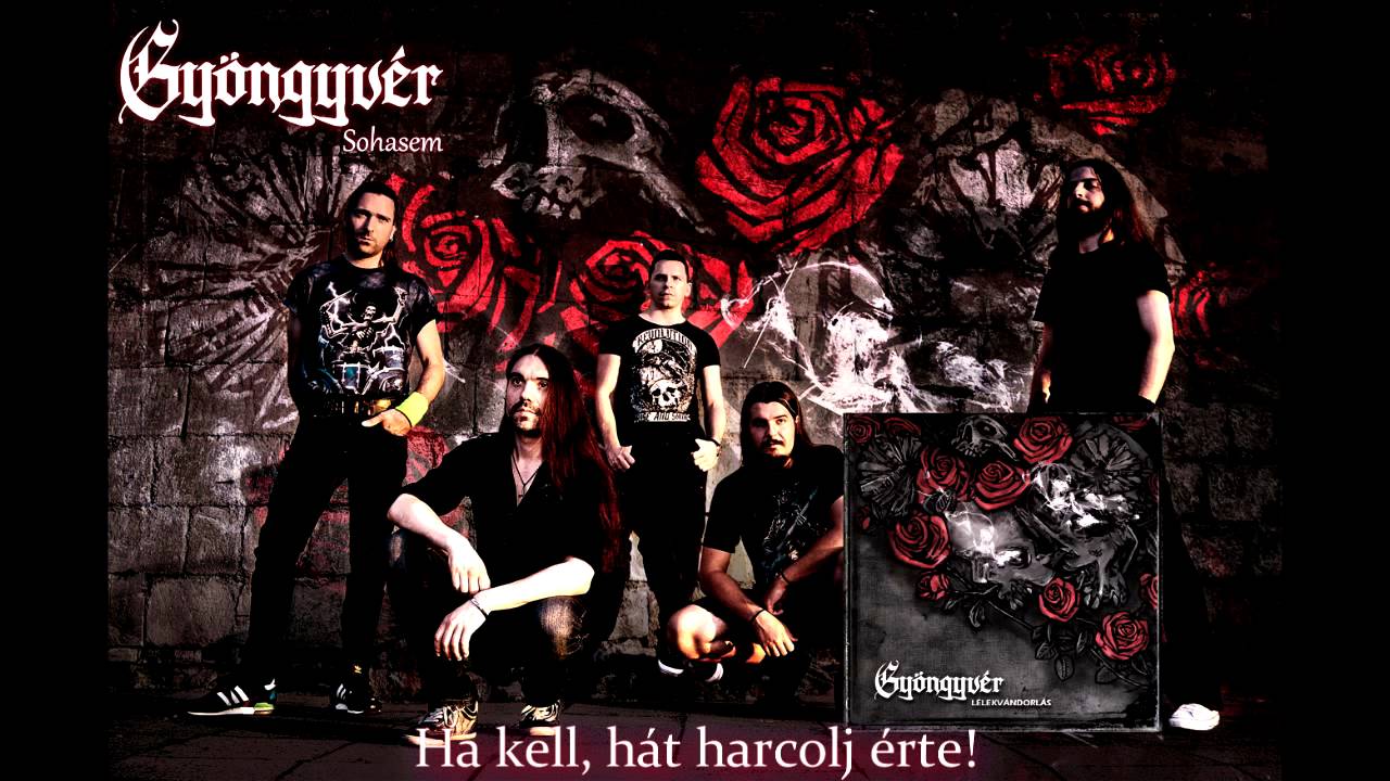 Gyöngyvér - Sohasem (Hivatalos szöveges video / Official lyrics video)