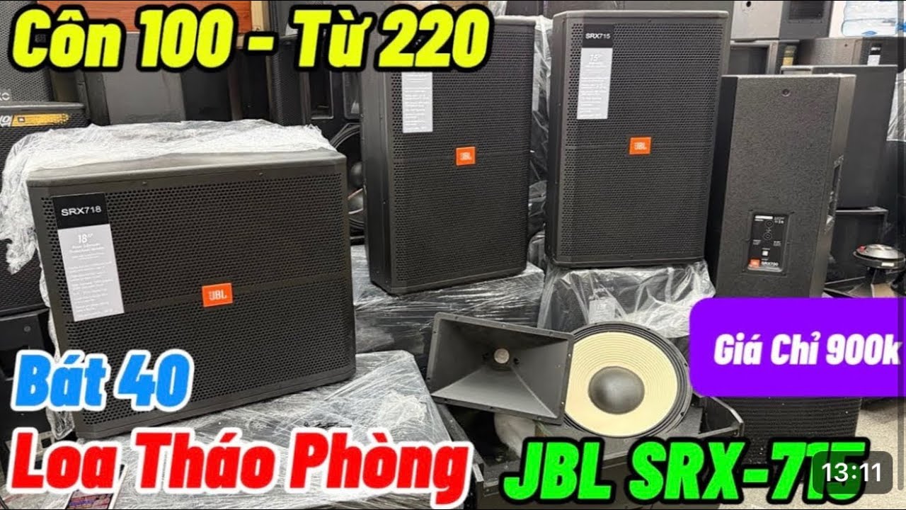 Xả kho giá nào cũng bán JBL srx715 Mỹ Bass 40 Giá từ 900k/c Lh:0832-328-885