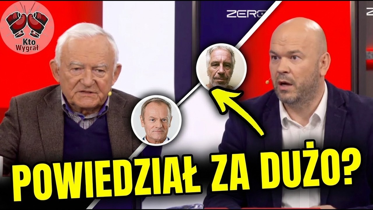 Tusk Chciał OSZUKAĆ Polak&oacute;w ws. Epsteina? Szokujące WYZNANIE Premiera Na Wizji [ Miller, Kanał Zero]