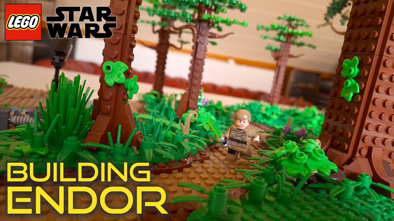 Building ENDOR in LEGO - Ep 5: Plants & Foliage