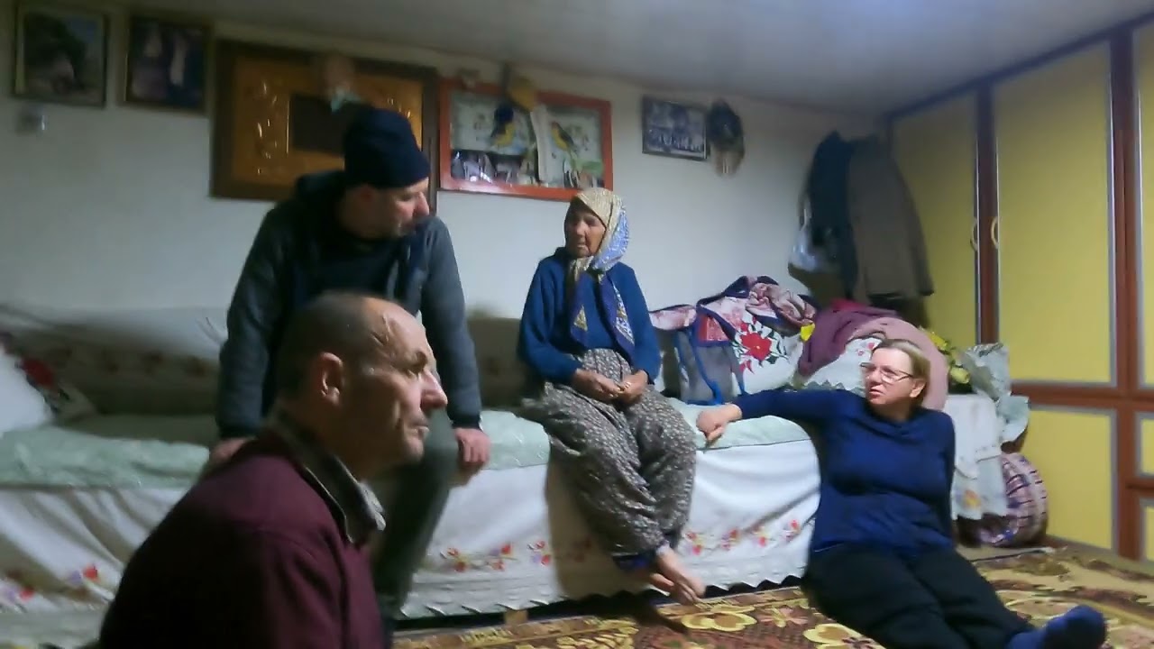 KÖYDE SÜPER KADIN İLE MEŞHUR ANANEMDE AKŞAM SOHBETİ