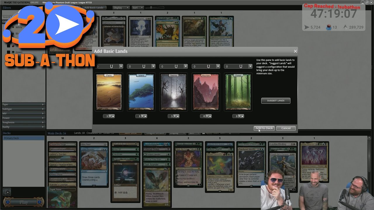 Vintage Cube - MTGO || LRR20 Sub-a-thon